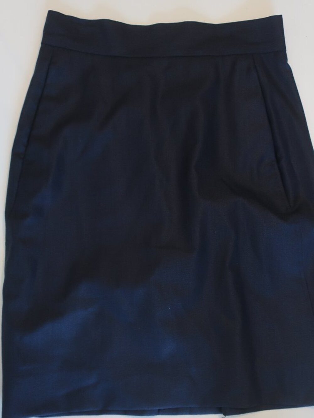 Women MaxMara Navy Blue Suit Skirt 2